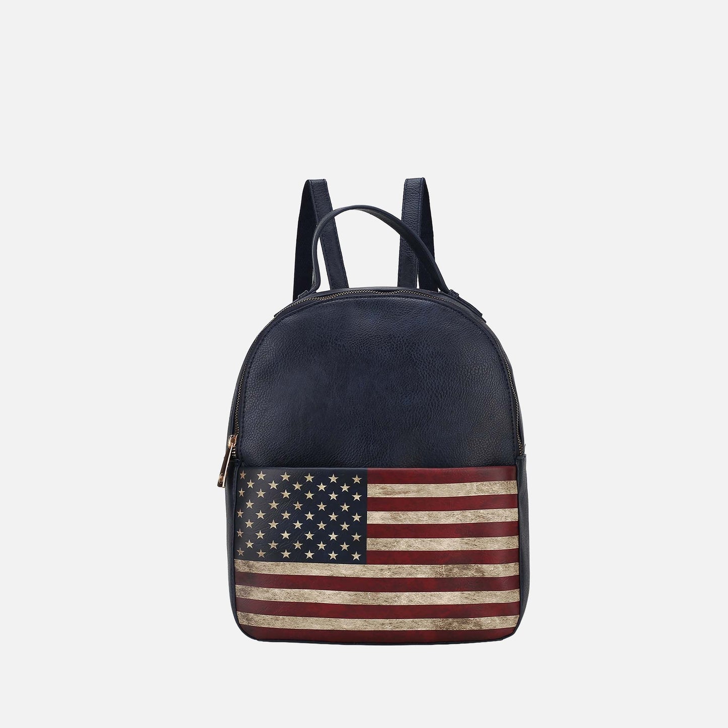MKF Collection by Mia K. - Briella Flag Print Backpack
