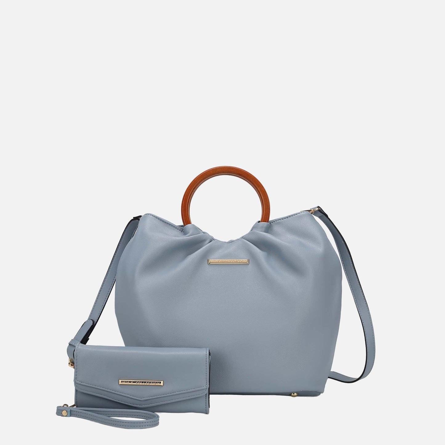 MKF Collection by Mia K. - Leilani Tote Bag and Wallet