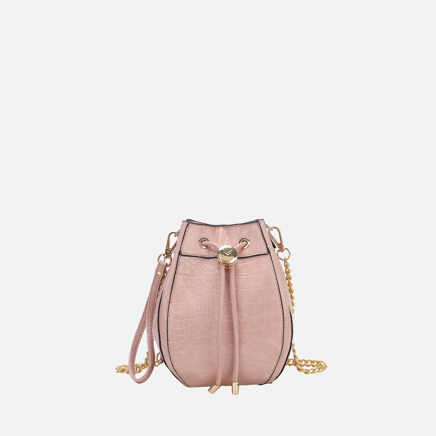 MKF Collection by Mia K. - Cassidy Embossed Bucket Bag
