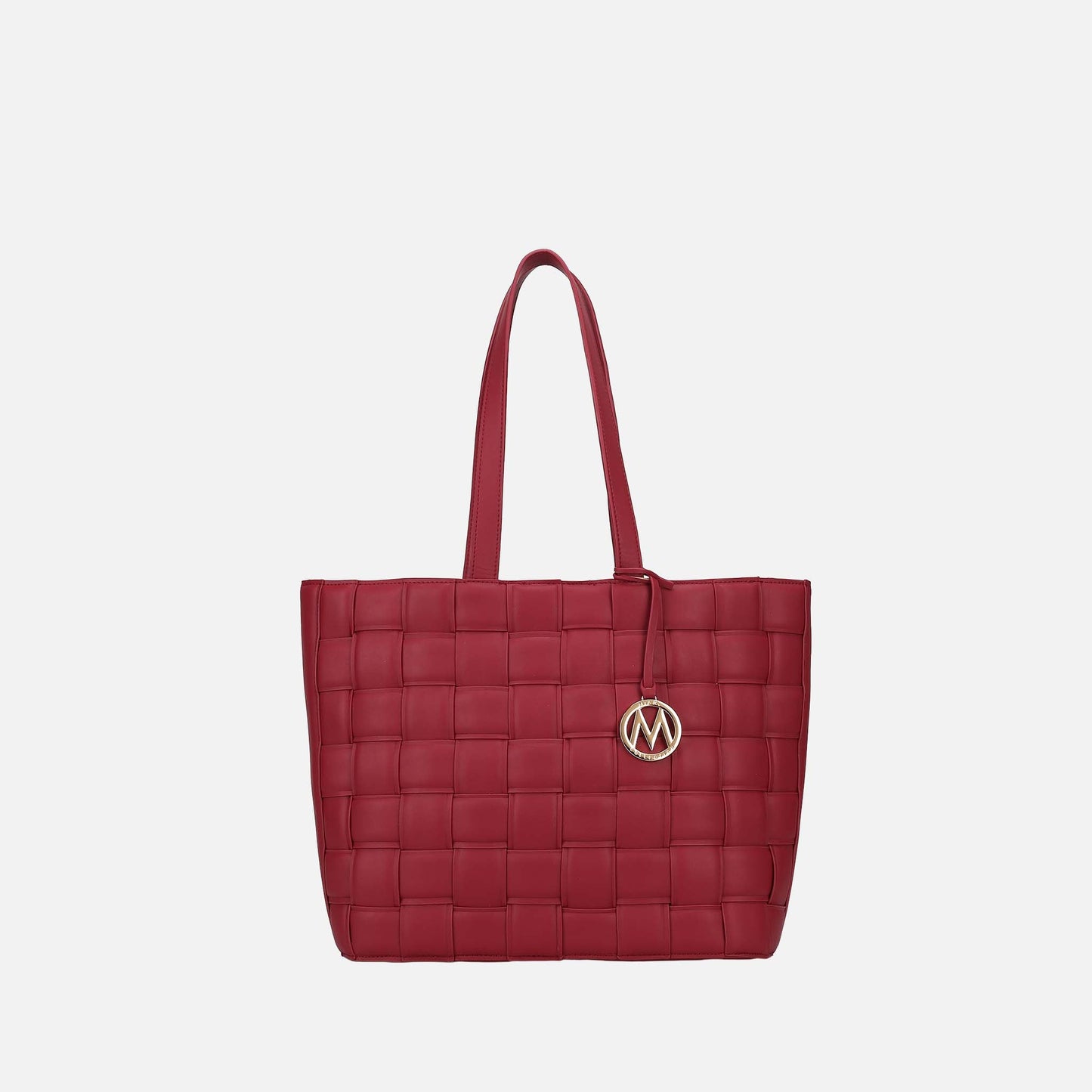 MKF Collection by Mia K. - Rowan Woven Tote Bag