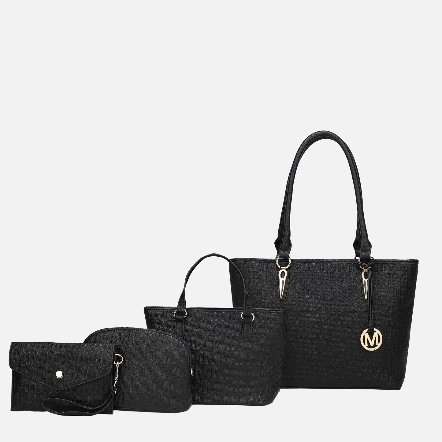 MKF Collection by Mia K. - Edelyn Signature Tote Bag and Set