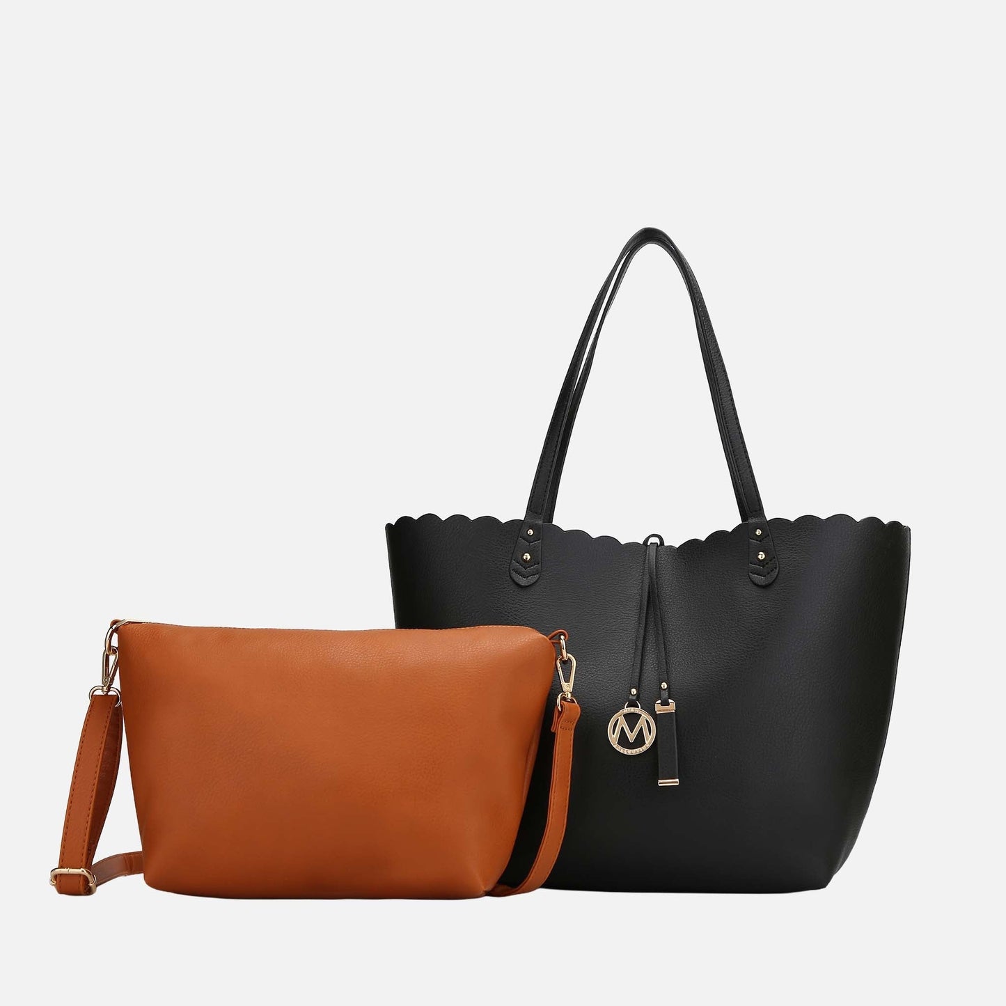 MKF Collection by Mia K. - Amahia Tote Bag and Crossbody Set