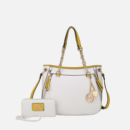 MKF Collection by Mia K. - Lina Shoulder Bag and Wallet Set