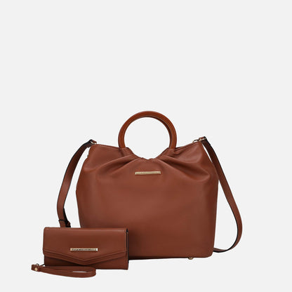 MKF Collection by Mia K. - Leilani Tote Bag and Wallet