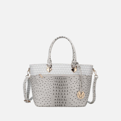 MKF Collection by Mia K. - Grace Signature Tote Bag