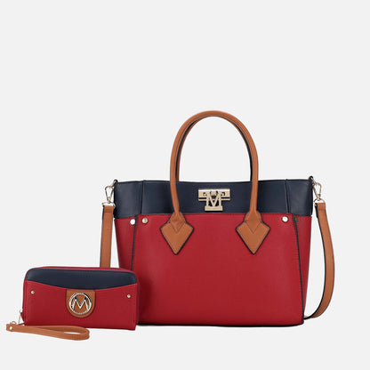 MKF Collection by Mia K. - Brynlee Tote Bag and Set