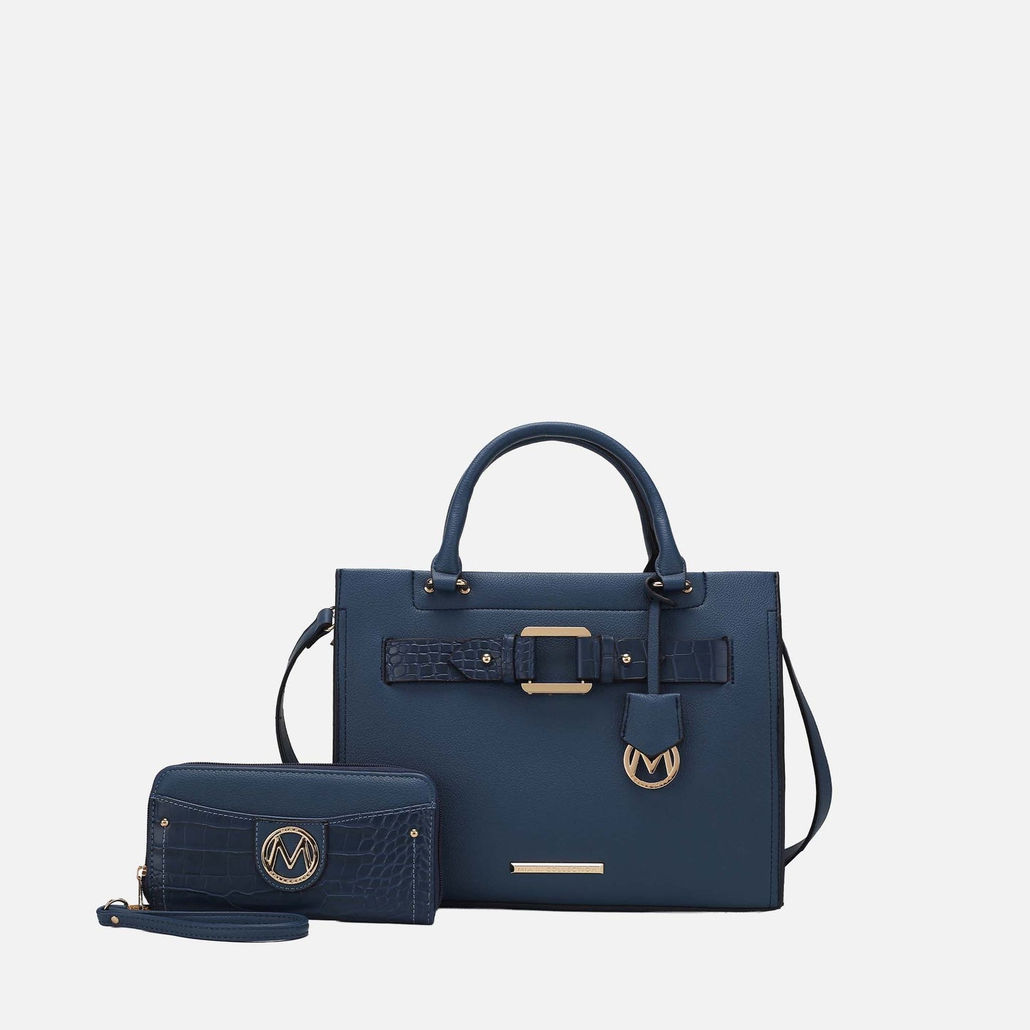 MKF Collection by Mia K. - Virginia Tote Bag and Wallet Set