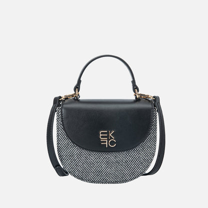 MKF Collection by Mia K. - Heloise Herringbone Crossbody Bag