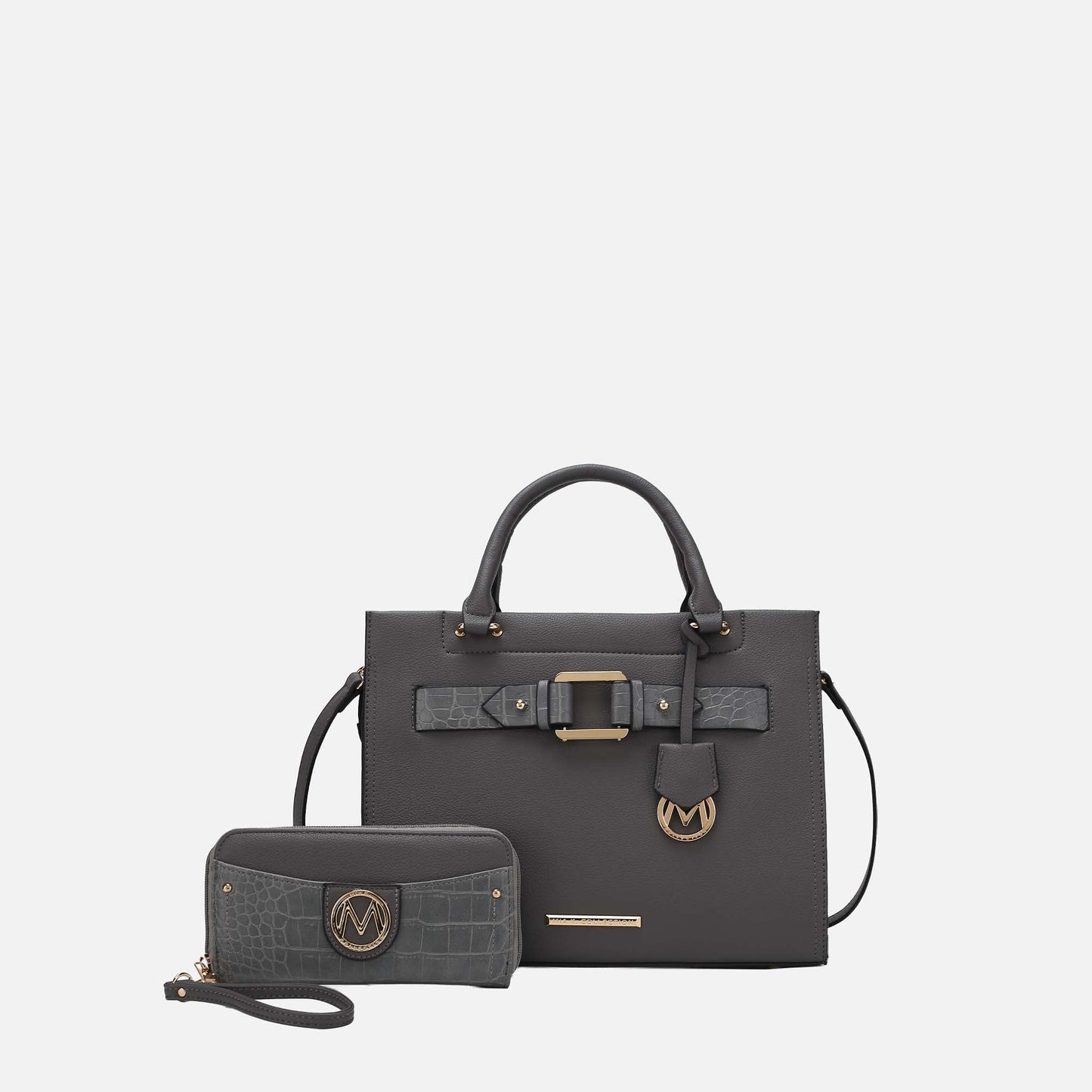 MKF Collection by Mia K. - Virginia Tote Bag and Wallet Set