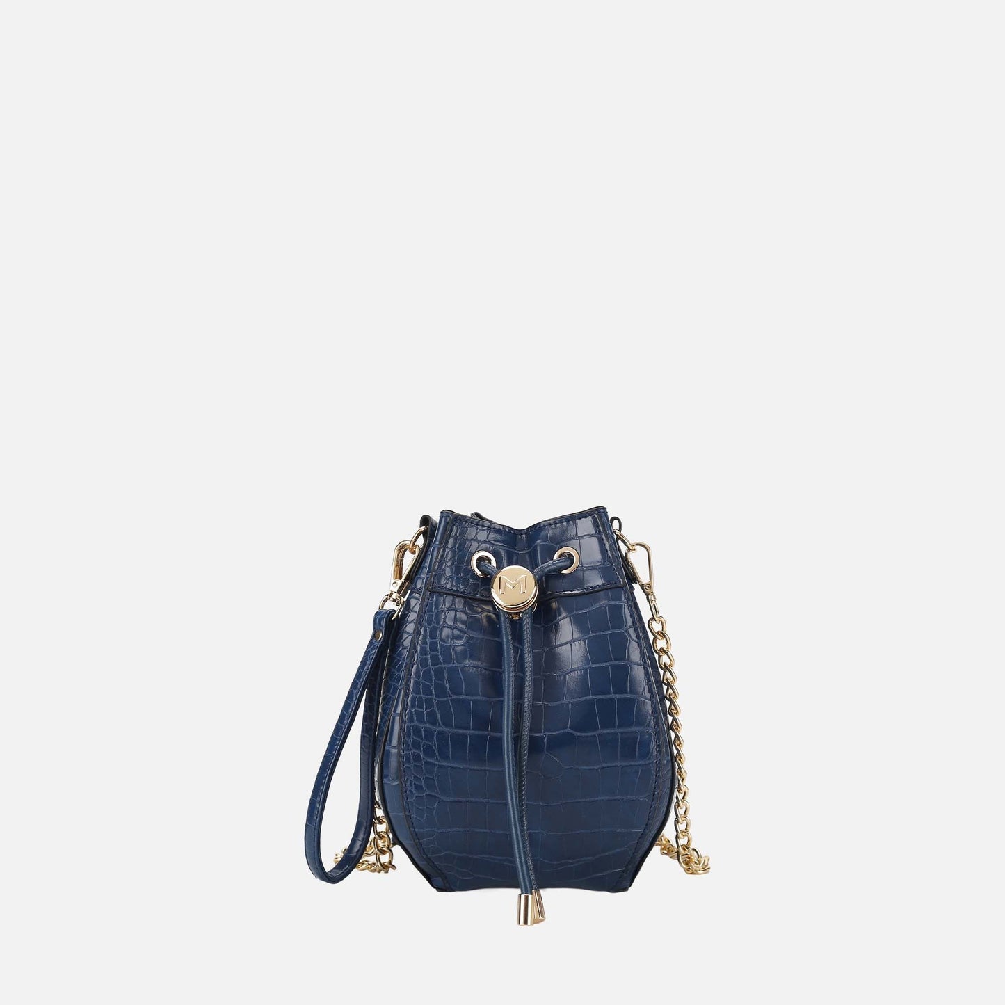 MKF Collection by Mia K. - Cassidy Embossed Bucket Bag