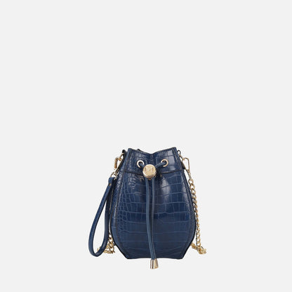 MKF Collection by Mia K. - Cassidy Embossed Bucket Bag