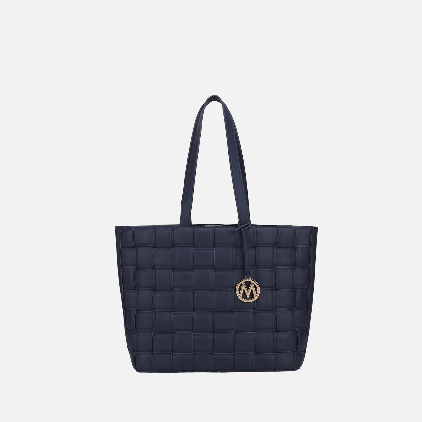 MKF Collection by Mia K. - Rowan Woven Tote Bag