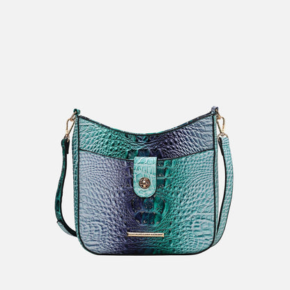 MKF Collection by Mia K. - Giovana Gradient Croc Crossbody Bag