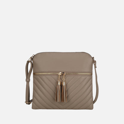 MKF Collection by Mia K. - Winnie Quilted Crossbody