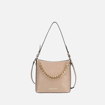 MKF Collection by Mia K. - Bizzy Embossed Shoulder Bag