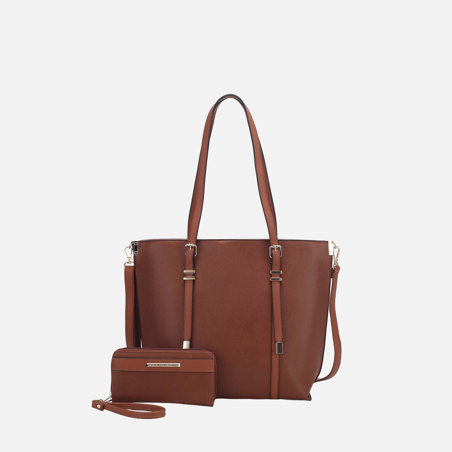 MKF Collection by Mia K. - Emery Tote Bag and Wallet Set
