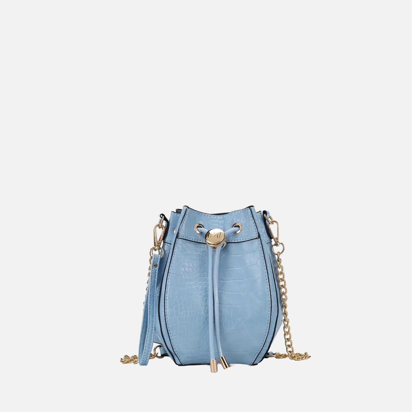 MKF Collection by Mia K. - Cassidy Embossed Bucket Bag