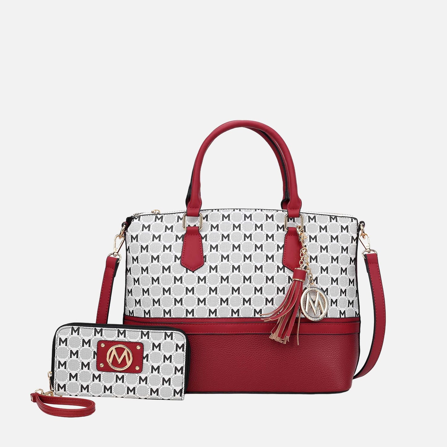MKF Collection by Mia K. - Saylor Tote Bag and Wallet Set