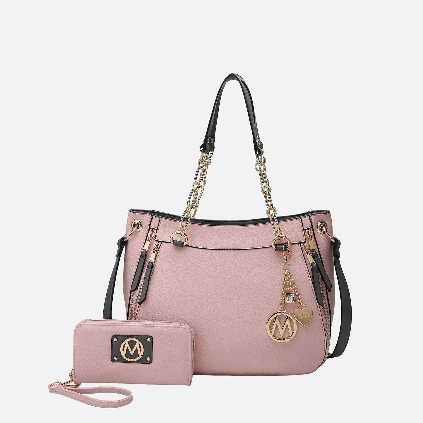MKF Collection by Mia K. - Lina Shoulder Bag and Wallet Set