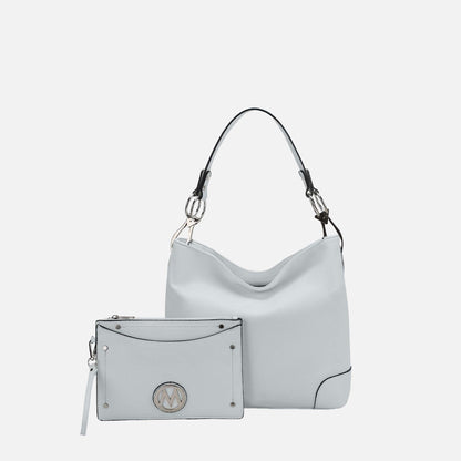 MKF Collection by Mia K. - Viviana Hobo Bag and Wristlet Set