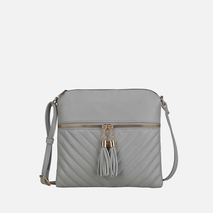 MKF Collection by Mia K. - Winnie Quilted Crossbody