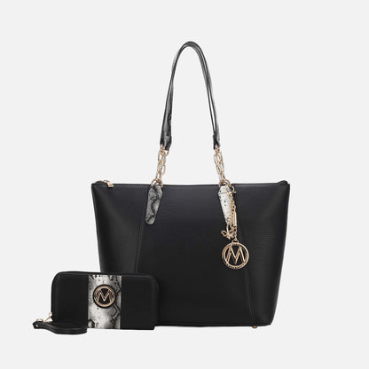 MKF Collection by Mia K. - Ximena Tote Bag and Wallet Set