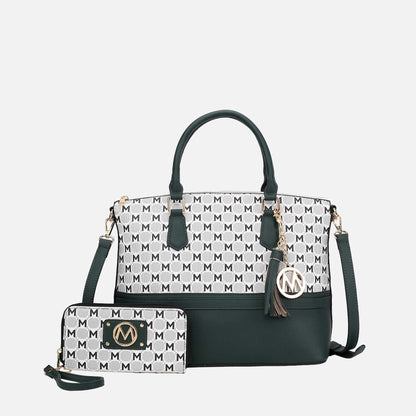 MKF Collection by Mia K. - Saylor Tote Bag and Wallet Set