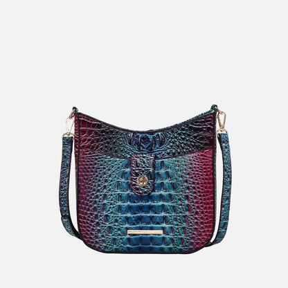 MKF Collection by Mia K. - Giovana Gradient Croc Crossbody Bag