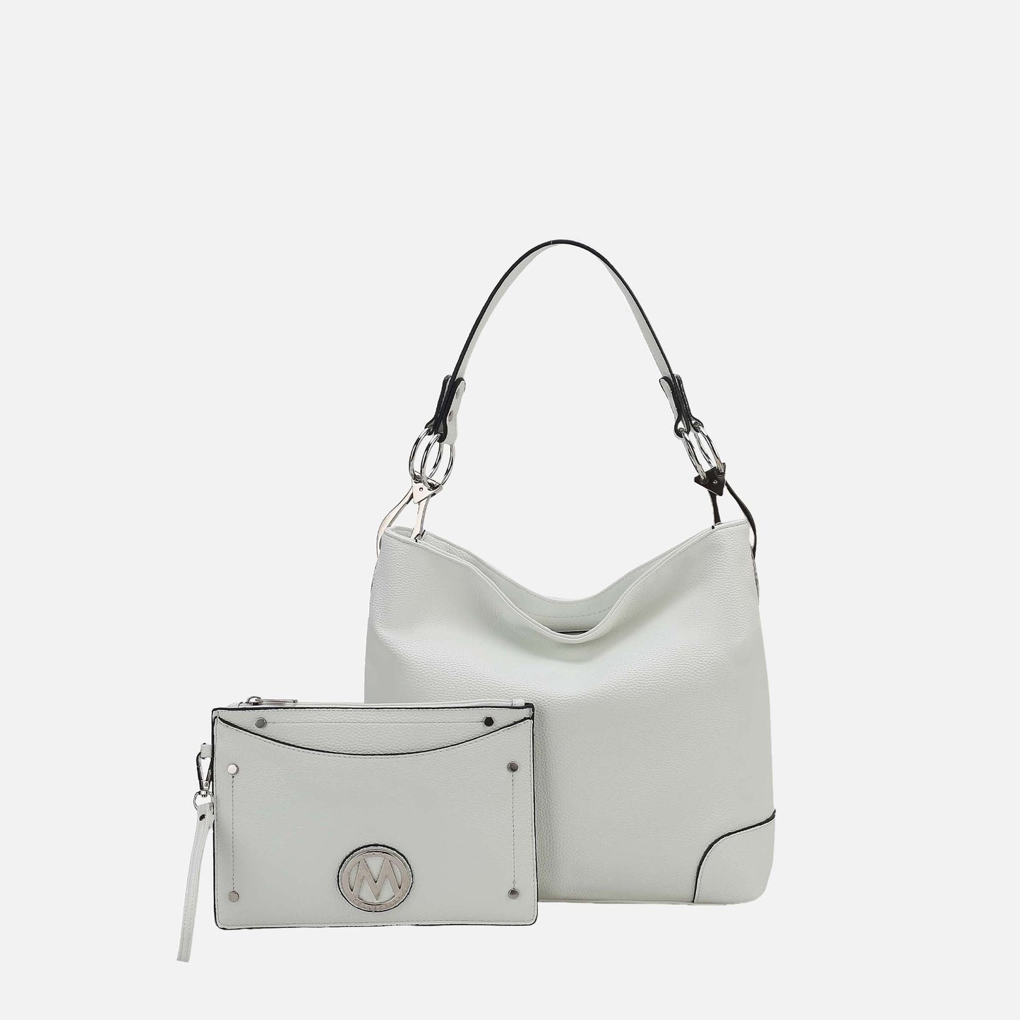 MKF Collection by Mia K. - Viviana Hobo Bag and Wristlet Set