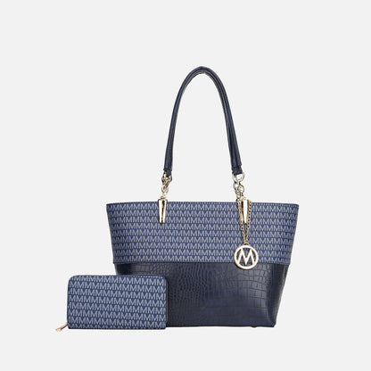 MKF Collection by Mia K. - Sasha Signature Tote Bag