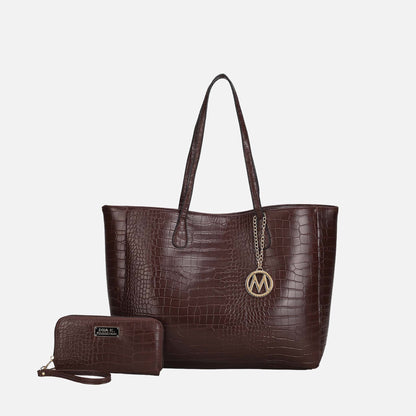 MKF Collection by Mia K. - Sadie Oversize Tote and Set