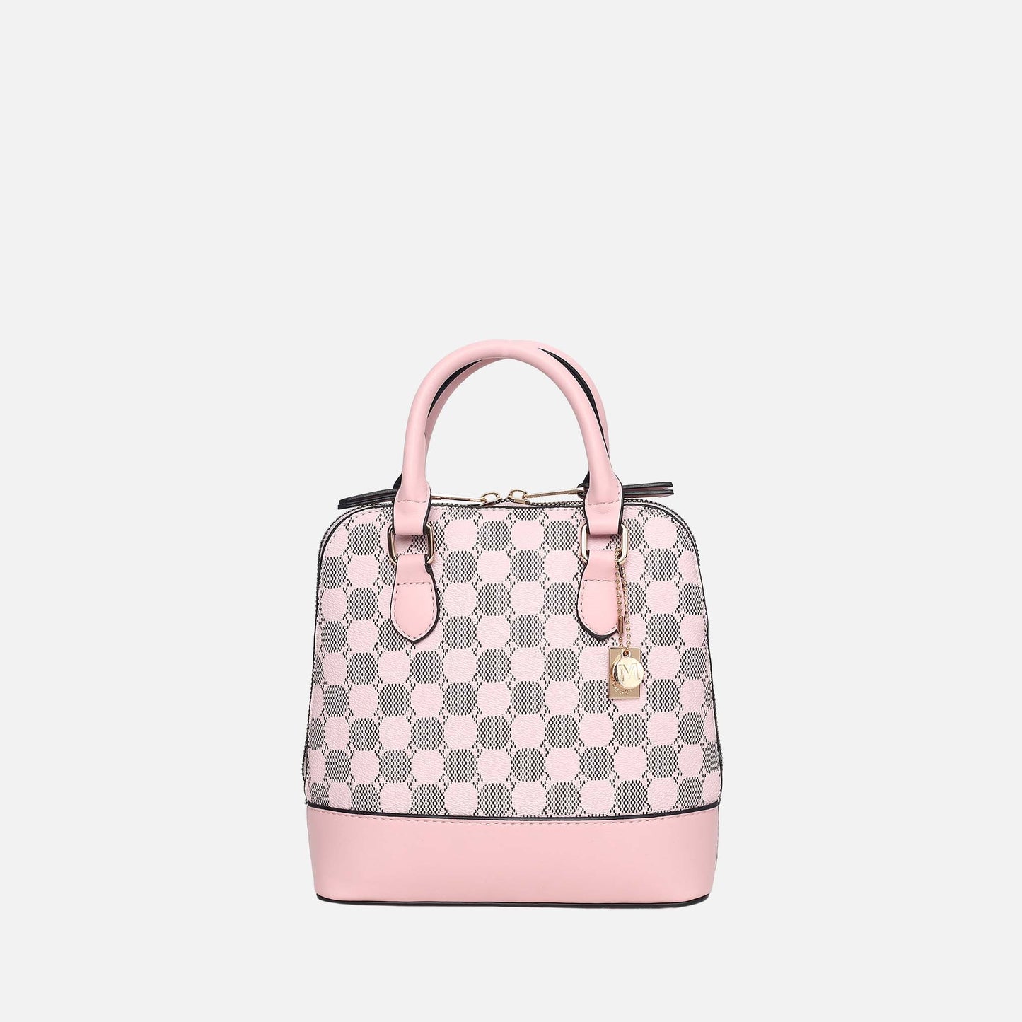 MKF Collection by Mia K. - Marjorie Circular Print Satchel Bag