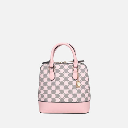 MKF Collection by Mia K. - Marjorie Circular Print Satchel Bag