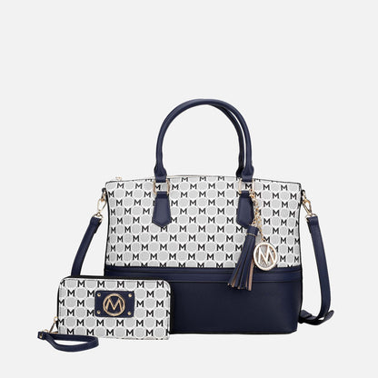 MKF Collection by Mia K. - Saylor Tote Bag and Wallet Set
