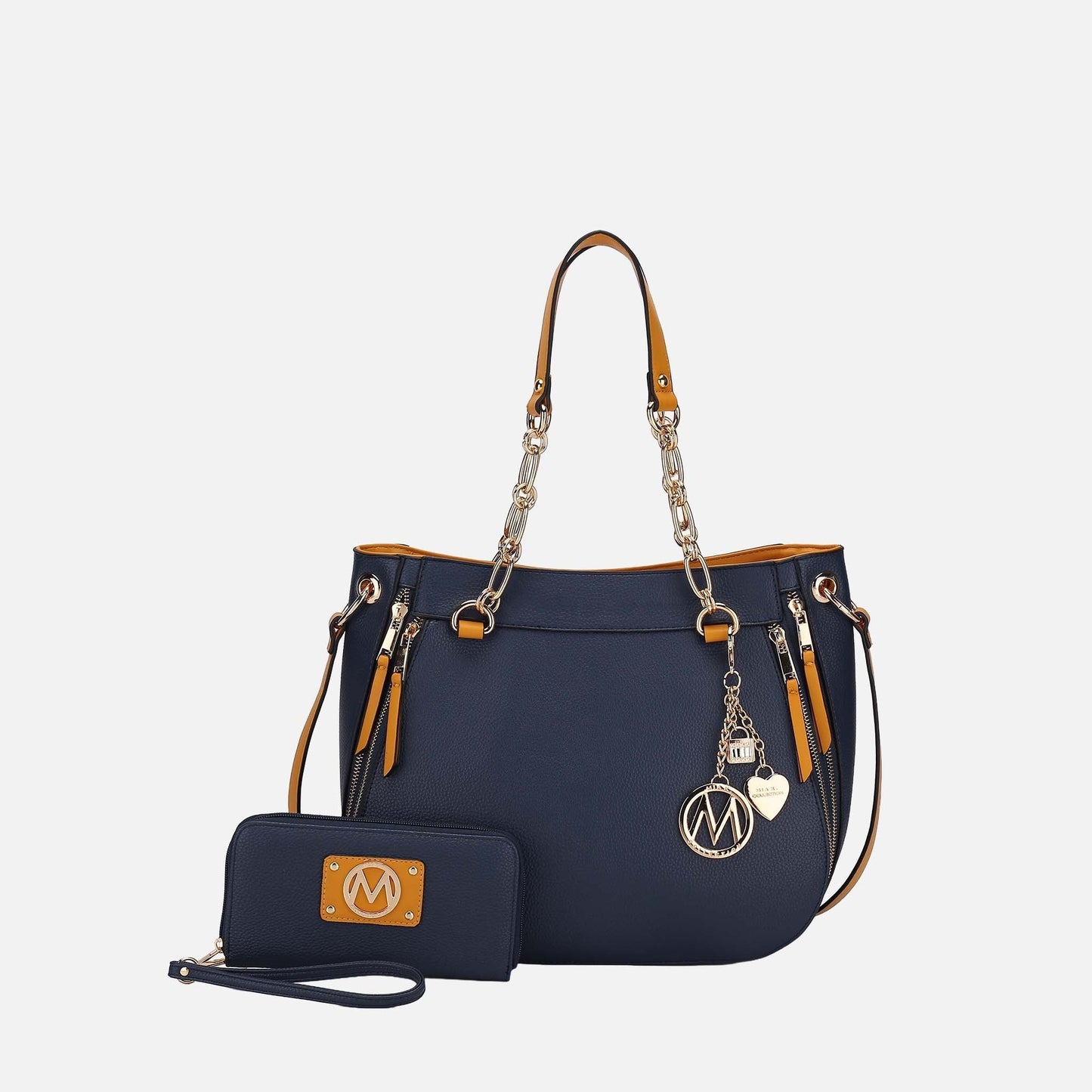 MKF Collection by Mia K. - Lina Shoulder Bag and Wallet Set