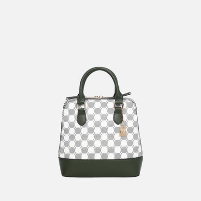 MKF Collection by Mia K. - Marjorie Circular Print Satchel Bag