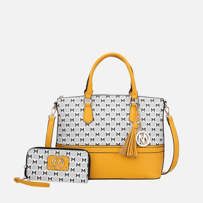 MKF Collection by Mia K. - Saylor Tote Bag and Wallet Set