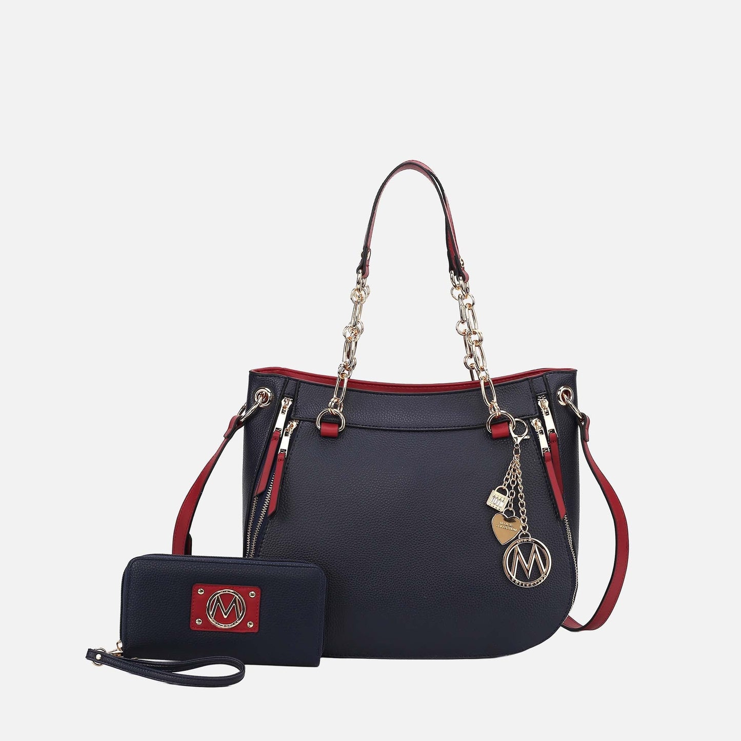 MKF Collection by Mia K. - Lina Shoulder Bag and Wallet Set