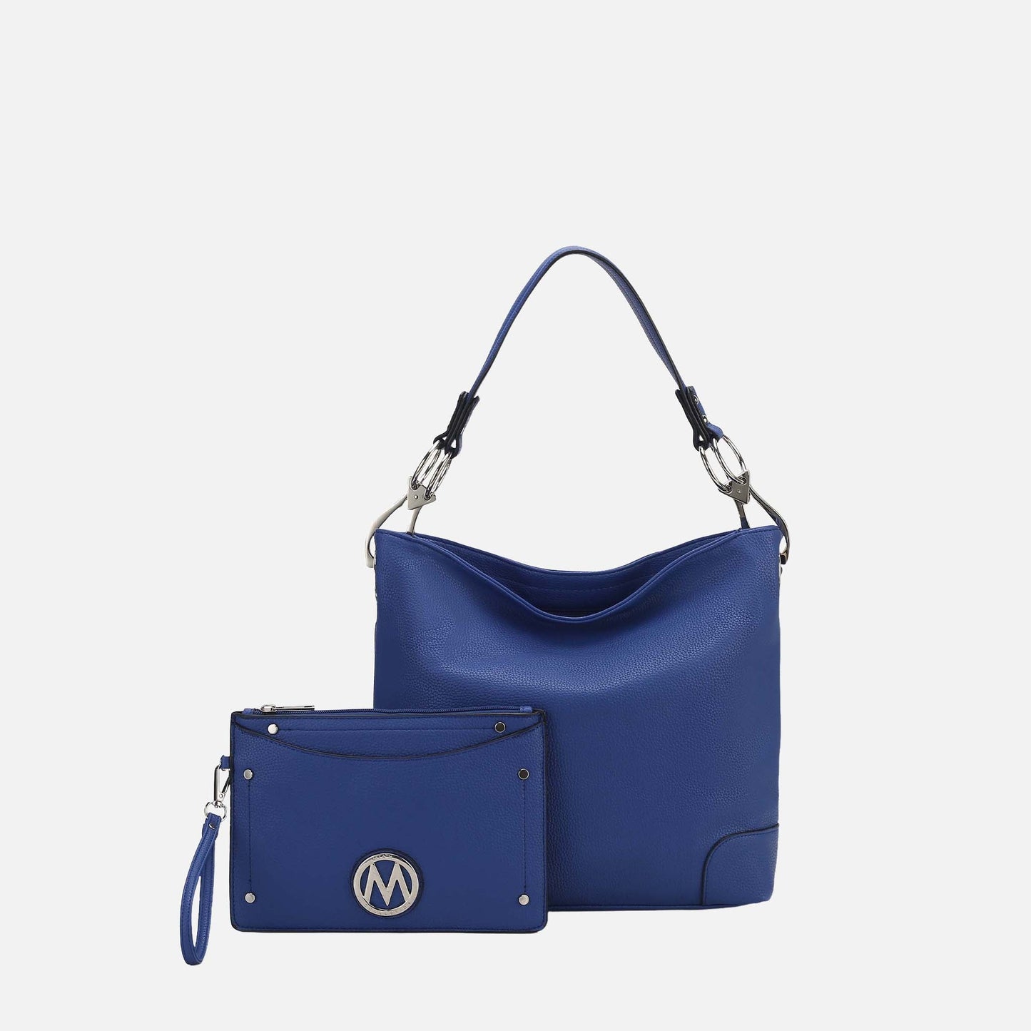 MKF Collection by Mia K. - Viviana Hobo Bag and Wristlet Set