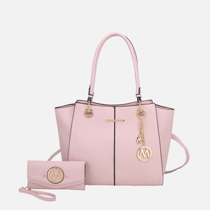 MKF Collection by Mia K. - Ivy Tote Bag and Set