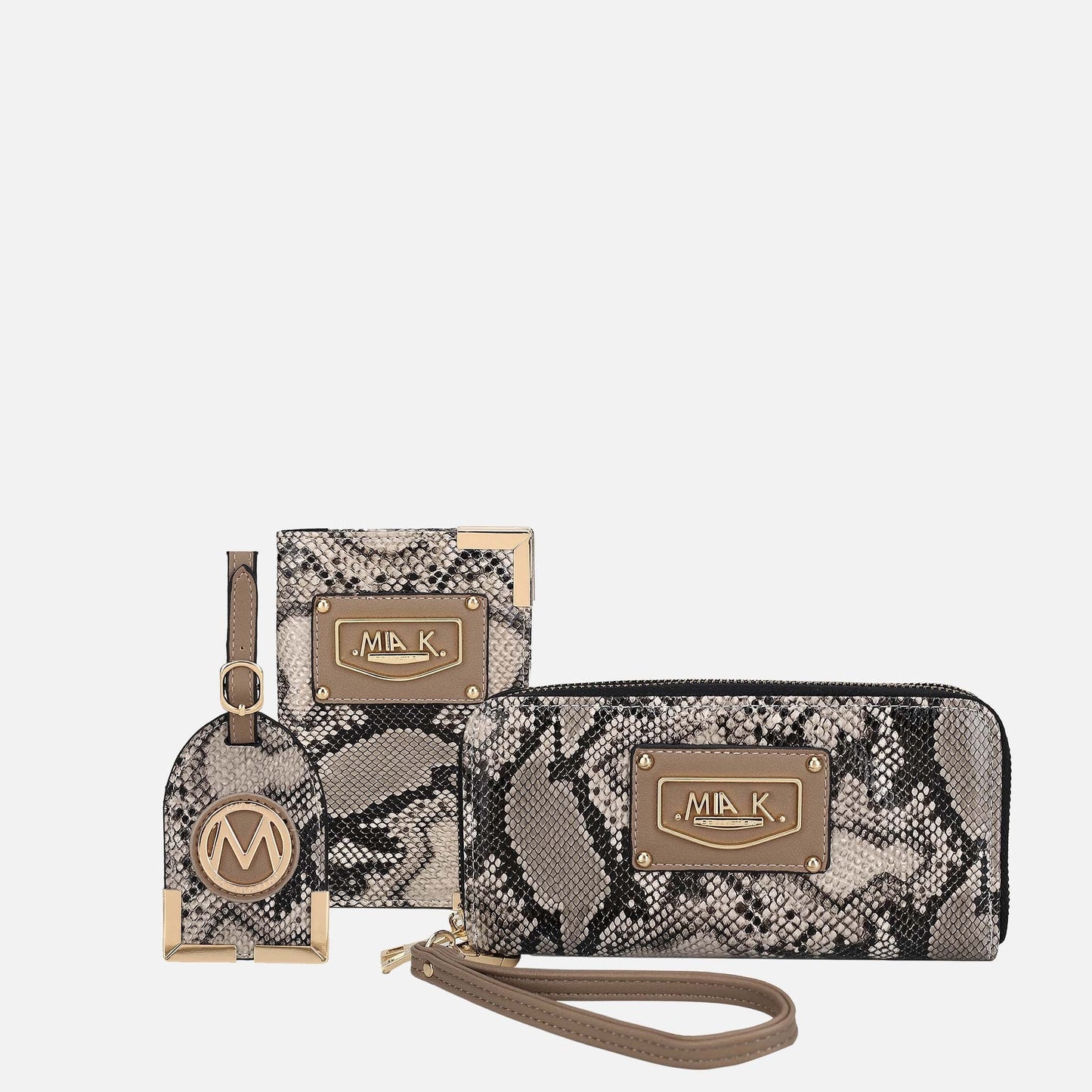 MKF Collection by Mia K. - Darla Wallet and Travel Set