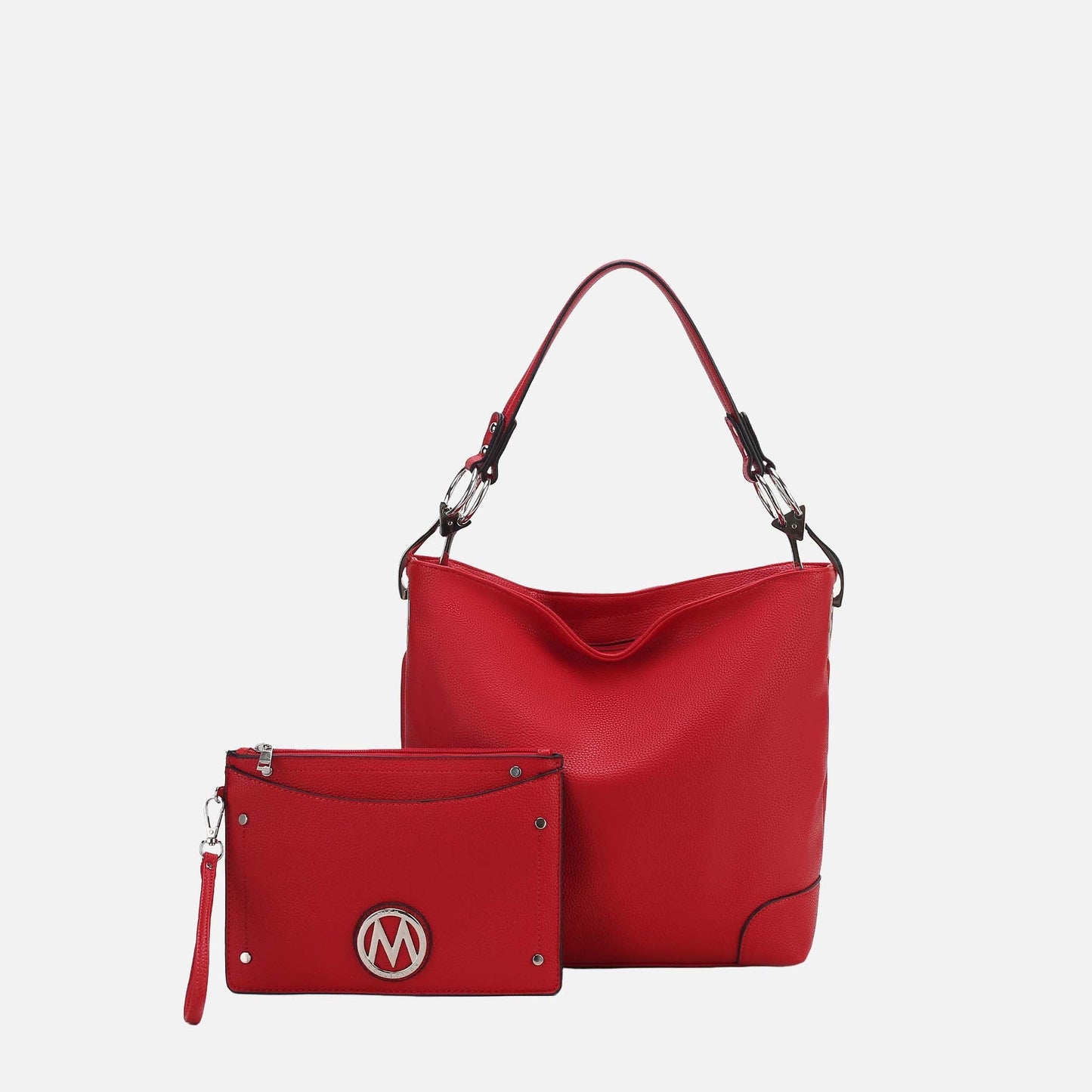 MKF Collection by Mia K. - Viviana Hobo Bag and Wristlet Set