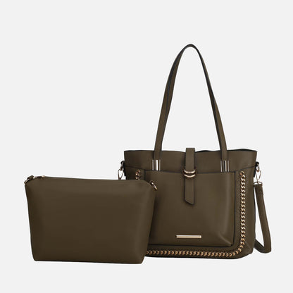 MKF Collection by Mia K. - Raya Shoulder Bag and Set