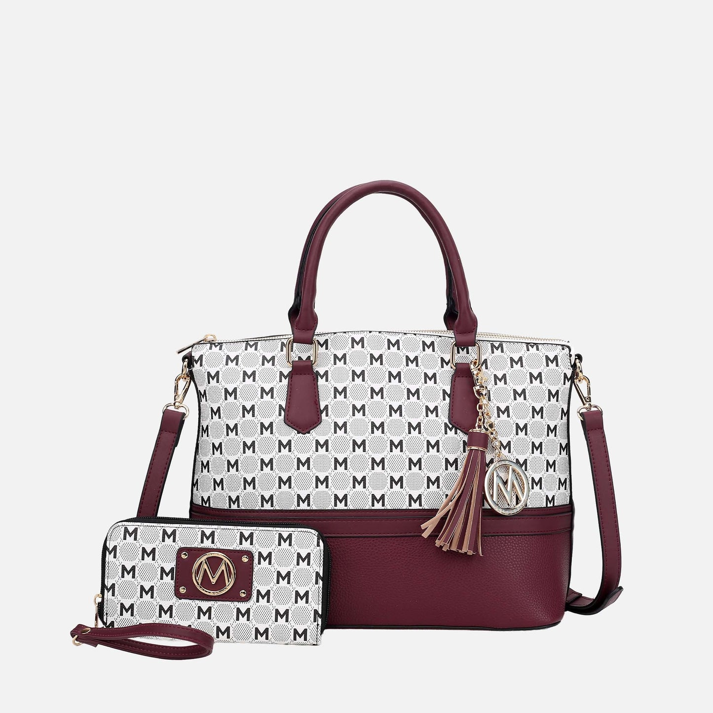 MKF Collection by Mia K. - Saylor Tote Bag and Wallet Set