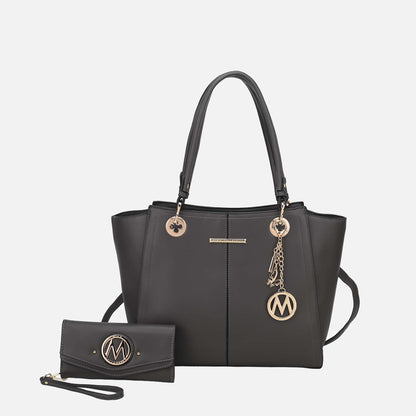 MKF Collection by Mia K. - Ivy Tote Bag and Set