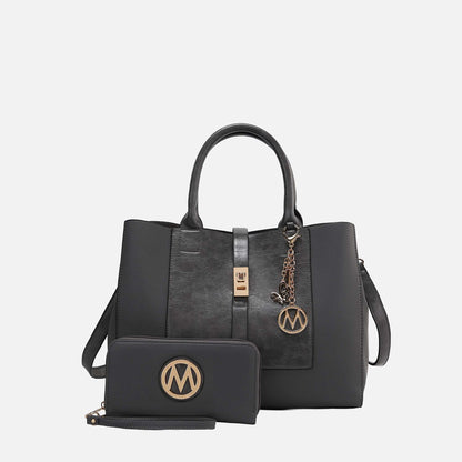 MKF Collection by Mia K. - Yola Shoulder Bag and Wallet Set
