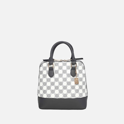 MKF Collection by Mia K. - Marjorie Circular Print Satchel Bag