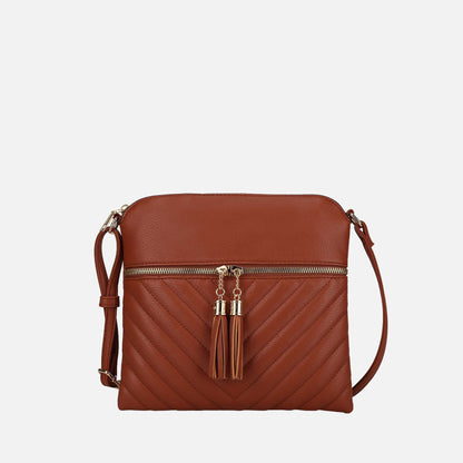 MKF Collection by Mia K. - Winnie Quilted Crossbody