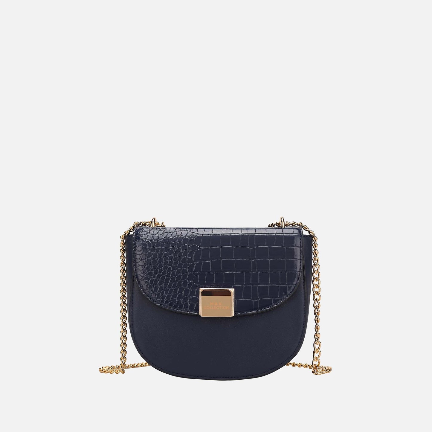 MKF Collection by Mia K. - Brooklyn Embossed Crossbody Bag