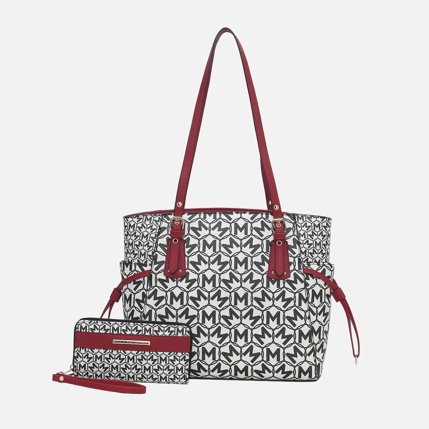 MKF Collection by Mia K. - Pauline Tote Bag and Set